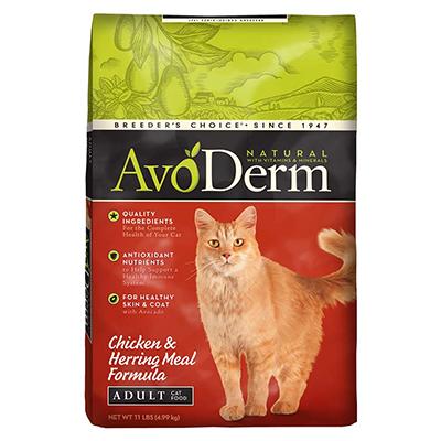 AvoDerm Natural Chicken & Herring Cat Food 11 lb AvoDerm Natural Chicken & Herring Cat Food 11 lb