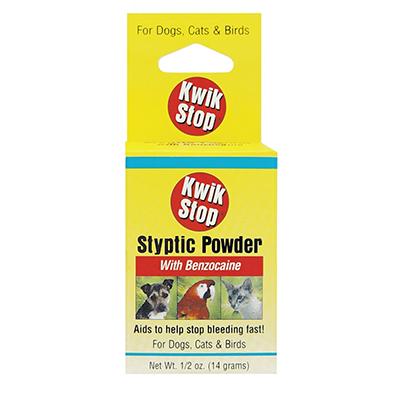 Kwik Stop  Styptic Powder 1/2 ounce Click for larger image