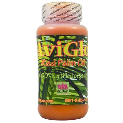 AviGlo 100% Organic Red Dende Palm Oil 8oz for Birds AviGlo 100% Organic Red Dende Palm Oil 8oz for Birds