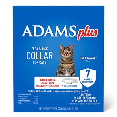 Adams Breakaway Flea&Tick Collar for Cats&Kittens Adams Breakaway Flea&Tick Collar for Cats&Kittens