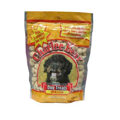 Charlee Bear Dog Training Treats Liver 16oz Click for larger image Charlee Bear Dog Training Treats Liver 16oz Click for larger image