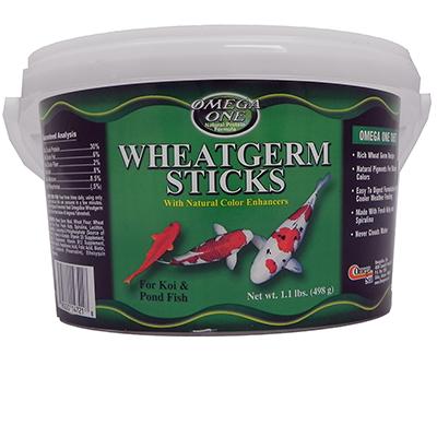 Omega One Wheat Germ Sticks Fish Food 1.1 lbs Click for larger image Omega One Wheat Germ Sticks Fish Food 1.1 lbs Click for larger image