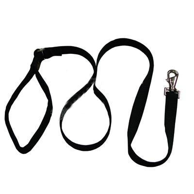 Lupine Nylon Dog Leash 6-foot x 3/4-inch Black Click for larger image Lupine Nylon Dog Leash 6-foot x 3/4-inch Black Click for larger image