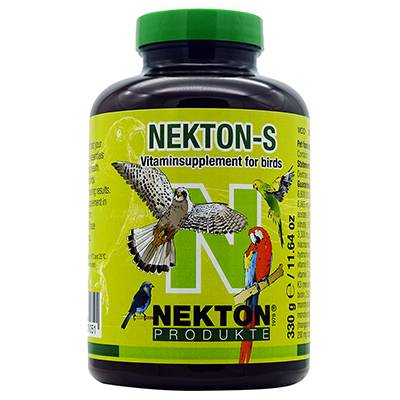 Nekton-S Multi-Vitamin For Birds 330g (11.64oz) Click for larger image Nekton-S Multi-Vitamin For Birds 330g (11.64oz) Click for larger image