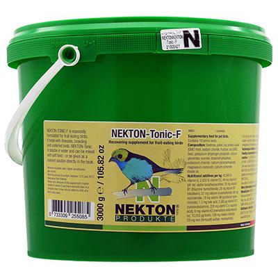 Nekton-Tonic-F for fruit-eating birds 3000g (6.6lbs) Click for larger image Nekton-Tonic-F for fruit-eating birds 3000g (6.6lbs) Click for larger image
