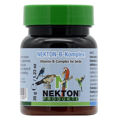 Nekton-B-Komplex B Vitamin Bird Supplement 35g (1.23oz) Click for larger image Nekton-B-Komplex B Vitamin Bird Supplement 35g (1.23oz) Click for larger image