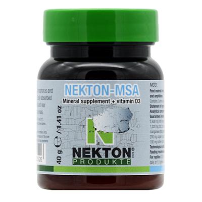 Nekton-MSA High-Grade Mineral Supplement for Pets 40g Click for larger image Nekton-MSA High-Grade Mineral Supplement for Pets 40g Click for larger image