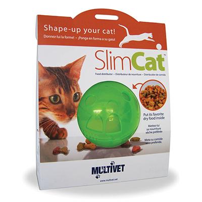Multivet Slim Cat Treat Ball Green Click for larger image
