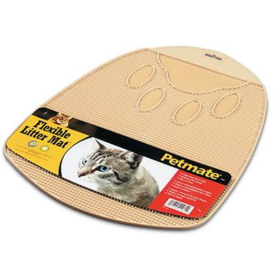 Ribbed Rubber Cat Litter Mat Click for larger image