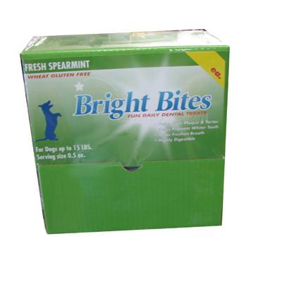 Bright Bites Spearmint Small Case Dog Dental Treat Bright Bites Spearmint Small Case Dog Dental Treat