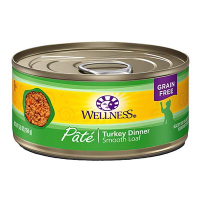 Wellness Turkey Canned Cat Food 5.5-oz. Case Wellness Turkey Canned Cat Food 5.5-oz. Case
