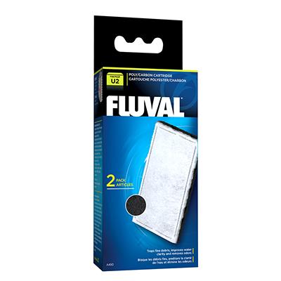 Fluval U2 Fliter Stage 2 Poly/Carbon Cartridge 2 pack Click for larger image Fluval U2 Fliter Stage 2 Poly/Carbon Cartridge 2 pack Click for larger image