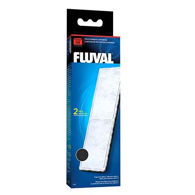 Fluval U3 Filter Stage 2 Poly/Carbon Cartridge 2 pack Fluval U3 Filter Stage 2 Poly/Carbon Cartridge 2 pack