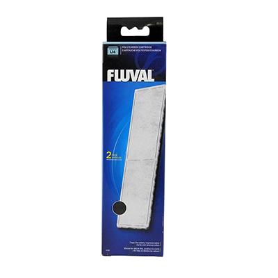 Fluval U4 Filter Stage 2 Poly/Carbon Cartridge 2 pack Fluval U4 Filter Stage 2 Poly/Carbon Cartridge 2 pack