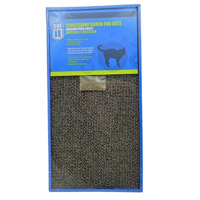 CatIt Cardboard Cat Scratcher Double Wide with Catnip CatIt Cardboard Cat Scratcher Double Wide with Catnip