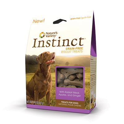 Natures Variety Instinct Rabbit Grainless Biscuits 10oz Natures Variety Instinct Rabbit Grainless Biscuits 10oz