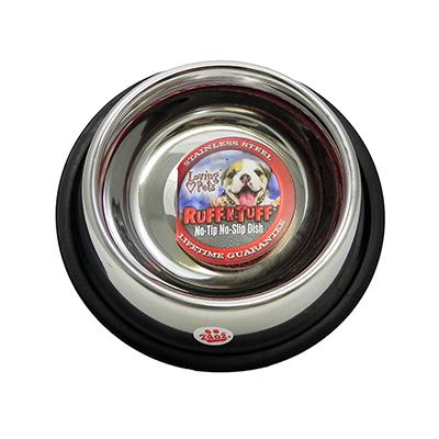 Steel Dog Bowl Non Skid 24 ounce Steel Dog Bowl Non Skid 24 ounce
