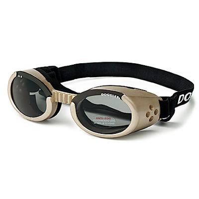 Doggles Eyeware for Dogs Chrome Frame / Smoke Lens Small Click for larger image Doggles Eyeware for Dogs Chrome Frame / Smoke Lens Small Click for larger image