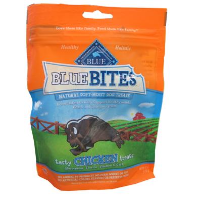 Blue Bites Chicken Natural Soft Moist Treats for Dogs 6-oz Blue Bites Chicken Natural Soft Moist Treats for Dogs 6-oz