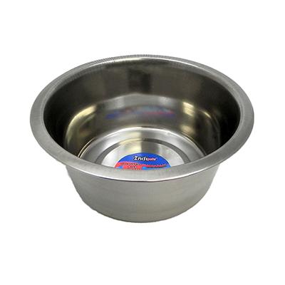 Stainless Steel Dog Food/Water Bowl 1 Qt Click for larger image