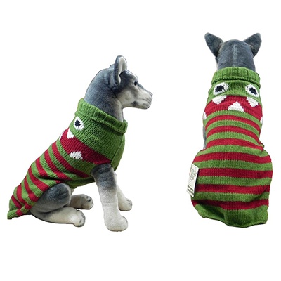 Handmade Dog Sweater Wool Lil Monster XXXLarge Handmade Dog Sweater Wool Lil Monster XXXLarge