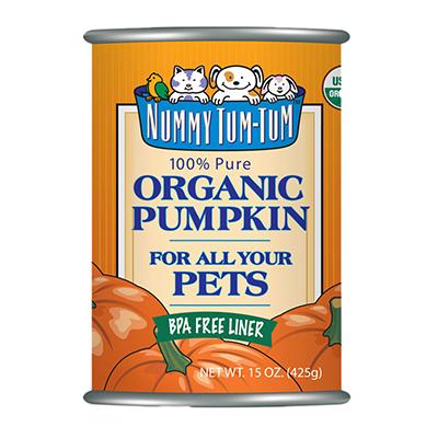 Nummy Tum Tum 100% Organic Pumpkin for Dogs 15-oz. Nummy Tum Tum 100% Organic Pumpkin for Dogs 15-oz.