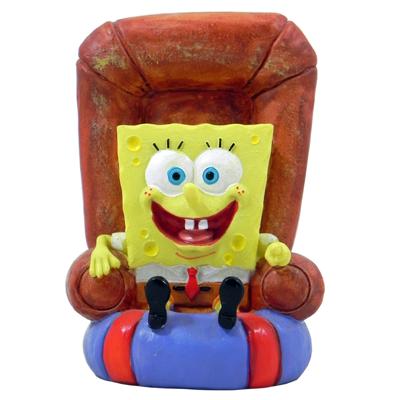 SpongeBob SquarePants in a Chair Aquarium Ornament SpongeBob SquarePants in a Chair Aquarium Ornament