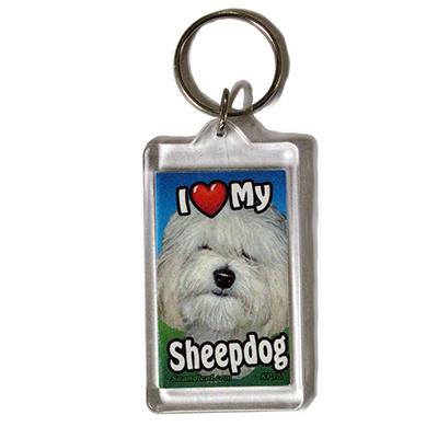 Plastic Keyring Schipperke