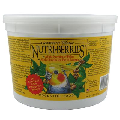 Lafeber NutriBerries Cockatiel 4 pound Food Click for larger image Lafeber NutriBerries Cockatiel 4 pound Food Click for larger image