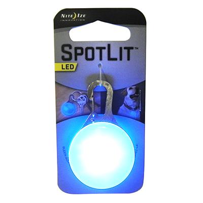 Nite Ize SpotLit Pet Light BLUE Click for larger image Nite Ize SpotLit Pet Light BLUE Click for larger image
