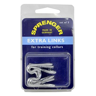 Prong Collar Links Medium 3 Pack Click for larger image