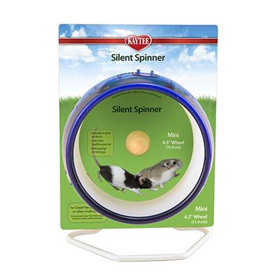 Mini Silent Spinner 4.5-inch Small Animal  Wheel Click for larger image