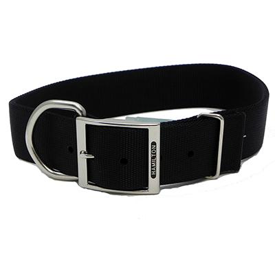 Hamilton Nylon Black Dog Collar 1-3/4 x 26-inch Click for larger image Hamilton Nylon Black Dog Collar 1-3/4 x 26-inch Click for larger image