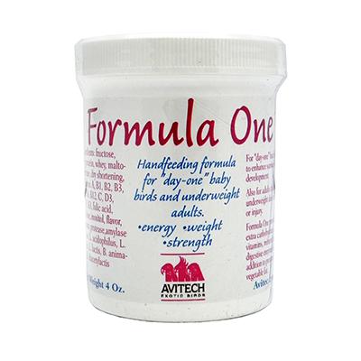 Avitech Formula One Handfeeding Supplement for Birds 4oz. Avitech Formula One Handfeeding Supplement for Birds 4oz.