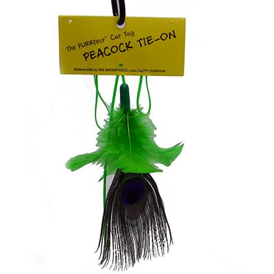 PURRFect Tie On Peacock Cat Toy Replacement Part Click for larger image
