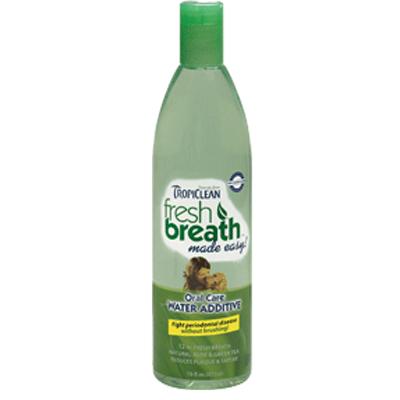 Tropiclean Oral Care Water Additive For Dogs and Cats 16-oz. Click for larger image Tropiclean Oral Care Water Additive For Dogs and Cats 16-oz. Click for larger image