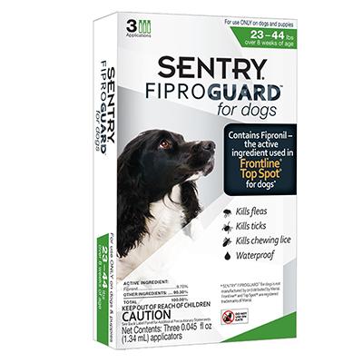 FiproGuard Topical Flea and Tick Treatment for Dogs 23-44Lb FiproGuard Topical Flea and Tick Treatment for Dogs 23-44Lb