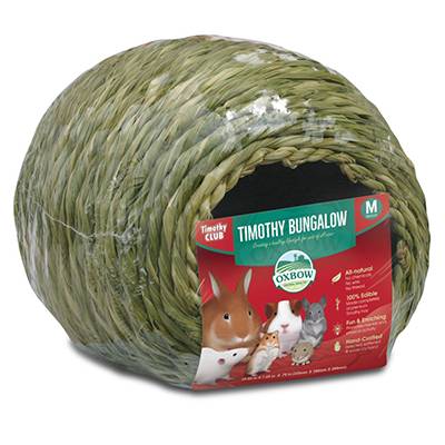 Oxbow Timothy Bungalow Medium Edible Small Animal Accesory Oxbow Timothy Bungalow Medium Edible Small Animal Accesory