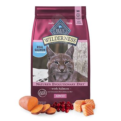 Blue Buffalo Wilderness Salmon 5 lb Cat Food Blue Buffalo Wilderness Salmon 5 lb Cat Food