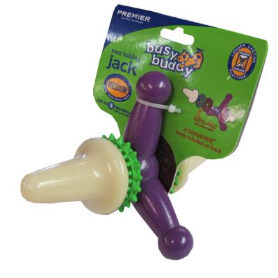 Busy Buddy Jack Medium Interactive Treat Dispensing Dog Toy Busy Buddy Jack Medium Interactive Treat Dispensing Dog Toy