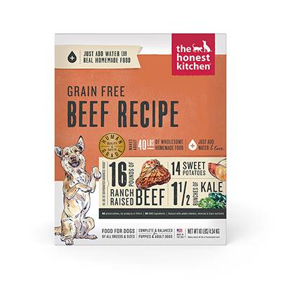 Honest Kitchen Love Dehydrated RAW Dog Food 4lb Honest Kitchen Love Dehydrated RAW Dog Food 4lb