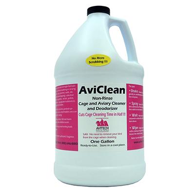 AviClean Non-Rinse Cage and Aviary Cleaner Gallon AviClean Non-Rinse Cage and Aviary Cleaner Gallon