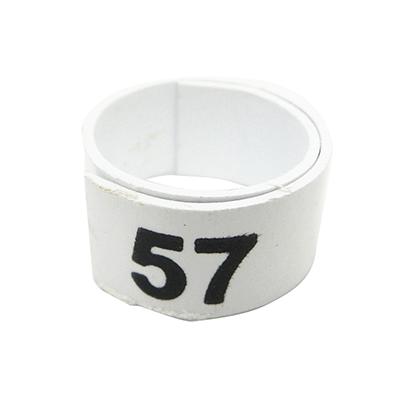 Poultry Numbered Leg Bandette White Size 11 (single Band) Click for larger image Poultry Numbered Leg Bandette White Size 11 (single Band) Click for larger image