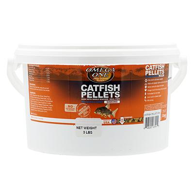 Omega One Sinking Catfish Pellets Fish Food 3-Lbs. Click for larger image