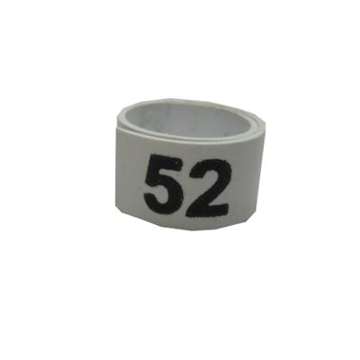 Poultry Numbered Leg Bandette White Size 9 (single Band) Click for larger image Poultry Numbered Leg Bandette White Size 9 (single Band) Click for larger image