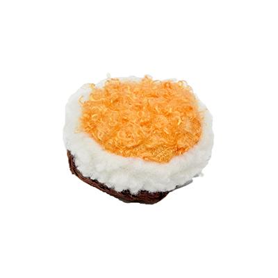 Sushi Curly Roll Catnip Cat Toy Orange Sushi Curly Roll Catnip Cat Toy Orange