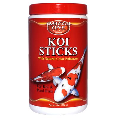 Omega One Koi Sticks Fish Food 8-oz. Click for larger image Omega One Koi Sticks Fish Food 8-oz. Click for larger image