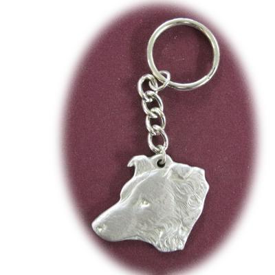 Pewter Key Chain I Love My Border Collie Click for larger image