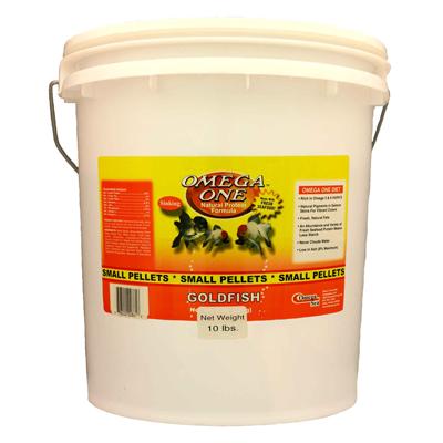 Omega One Goldfish Small Sinking Pellets Fish Food 10-Lbs. Click for larger image Omega One Goldfish Small Sinking Pellets Fish Food 10-Lbs. Click for larger image