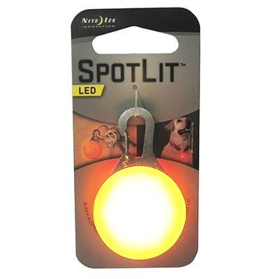 Nite Ize SpotLit Pet Light ORANGE Click for larger image